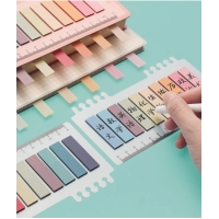 Adhesive Memo Pad Sticky Notes Bookmark Point It Marker Memo Sticker Paper