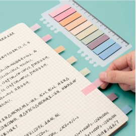 Adhesive Memo Pad Sticky Notes Bookmark Point It Marker Memo Sticker Paper