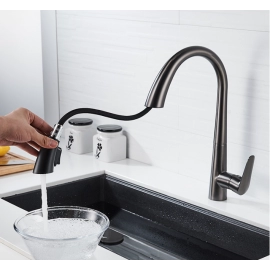  Kitchen Faucet Cold And Hot Water Wash Vegetable Basin Sink Faucet Rotating
