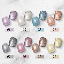 Nail Art & ToolsNail Polish Solid  Glitter Pearly Soak Off DIY Manicure Tool