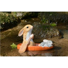  Easter Decorations for Home Cute Rabbit Figurines Miniature Fairy Garden