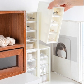 Four-tier Drawer Design Jewelry Storage Box